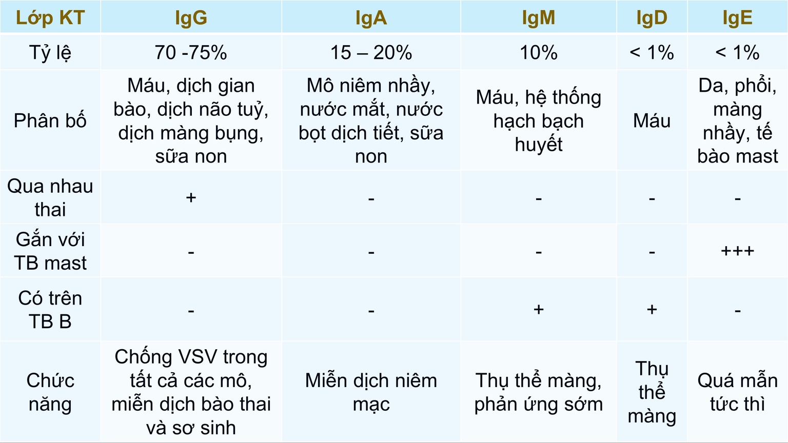 Chức năng năm lớp KN do lớp VH quy định